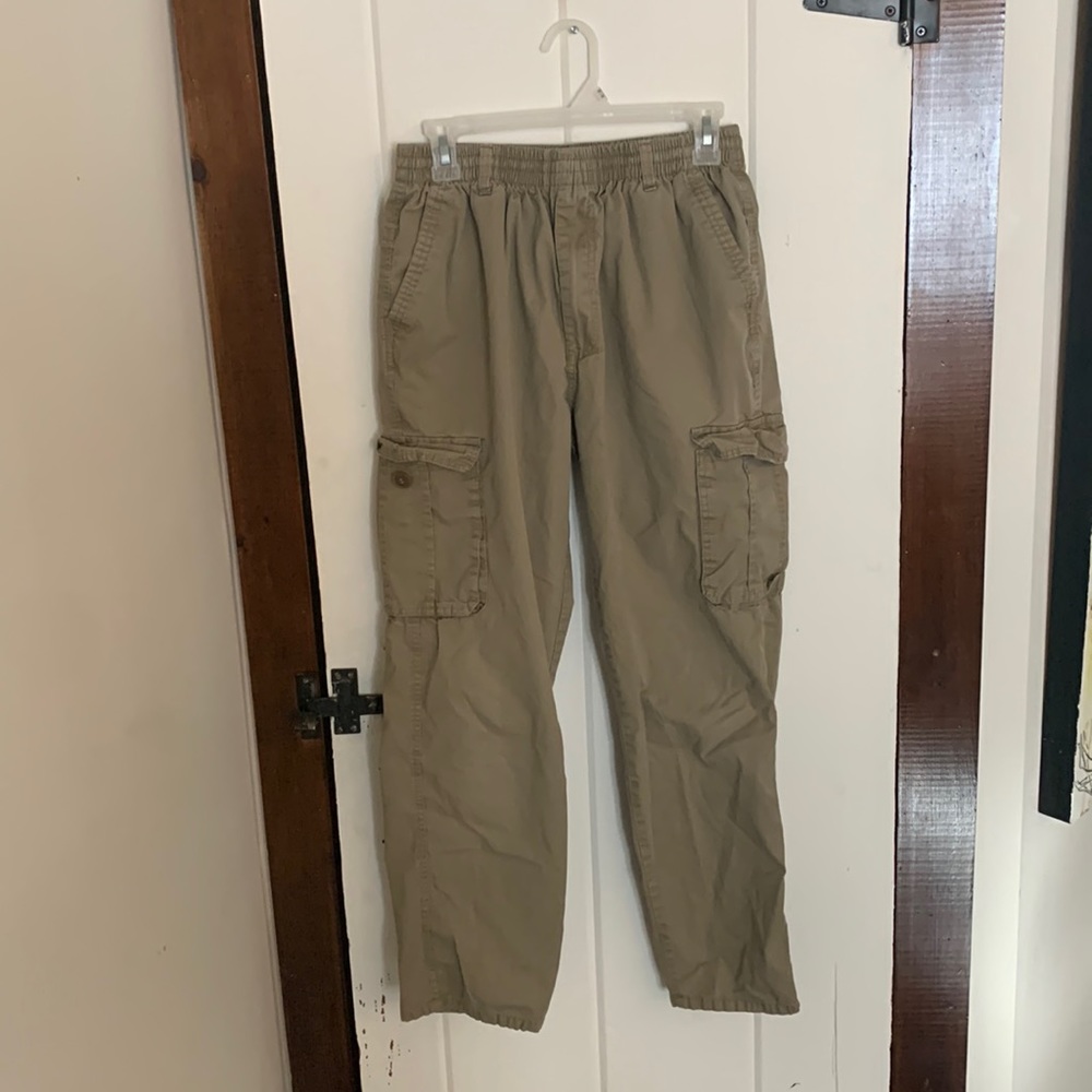 Beige cargo pants